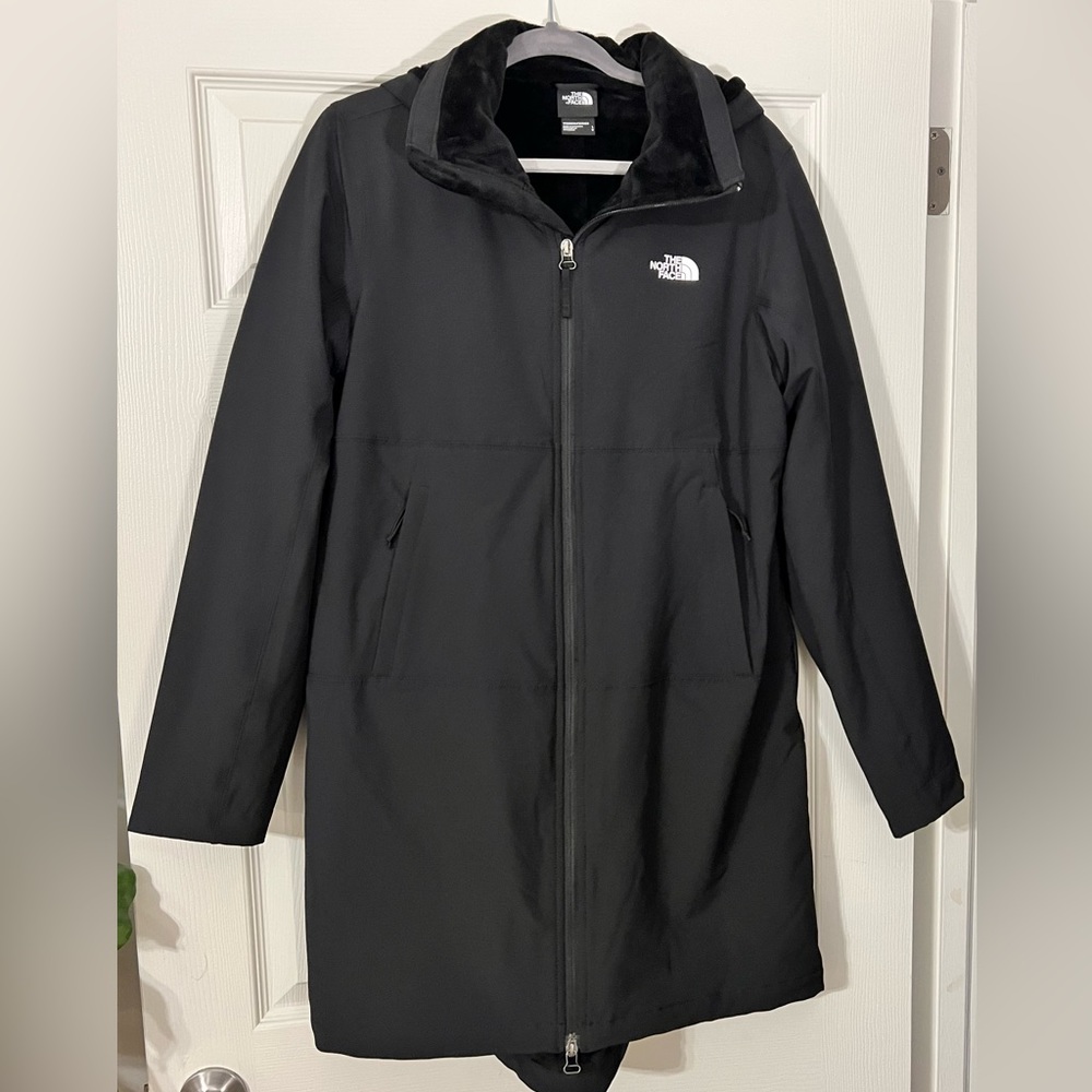 The North Face Raschel Parka Length Wit Hood Jacket Coat